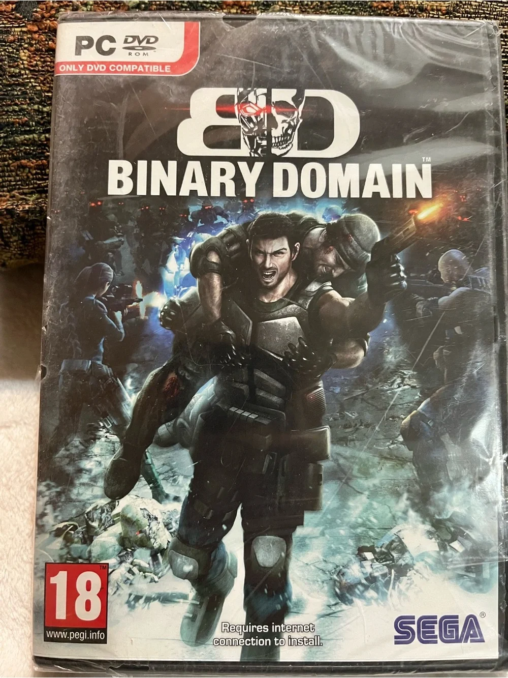 Binary Domain (PC) Sega Action Shooter - Black & Blue Cover Brand New